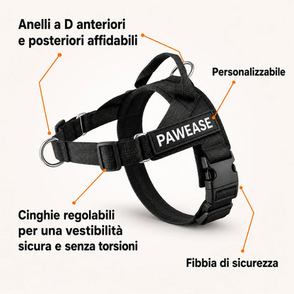 PawEase® – Pettorina anti-tiro per cani