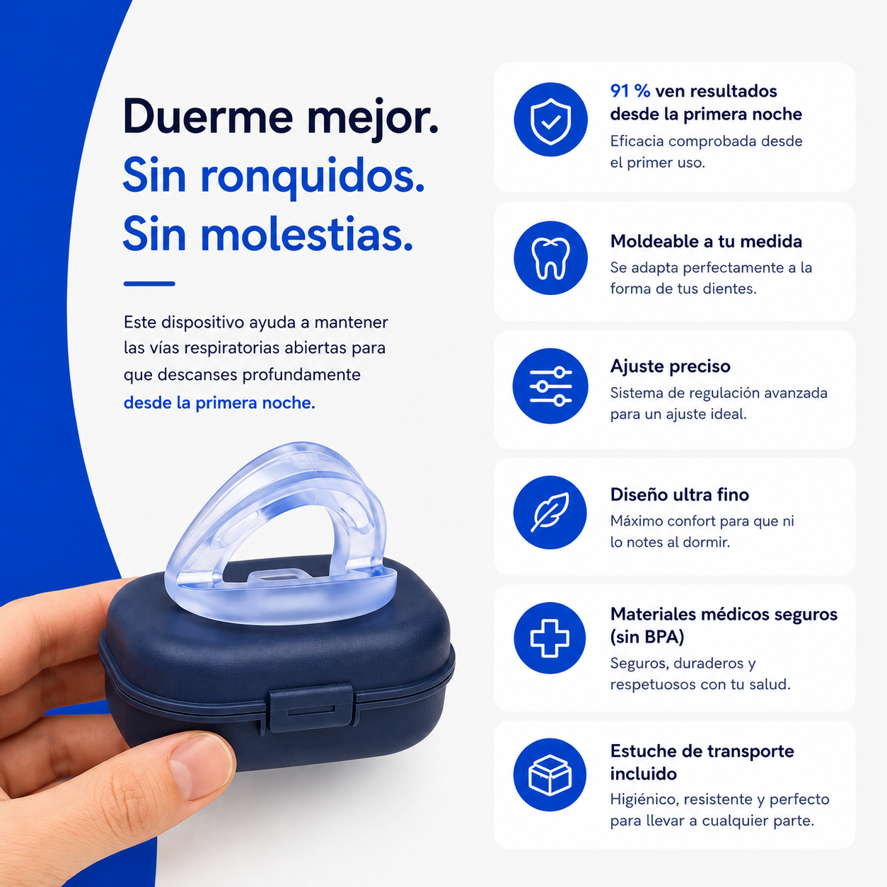 SleepRonquidos - Dispostivo Anti-Ronquidos