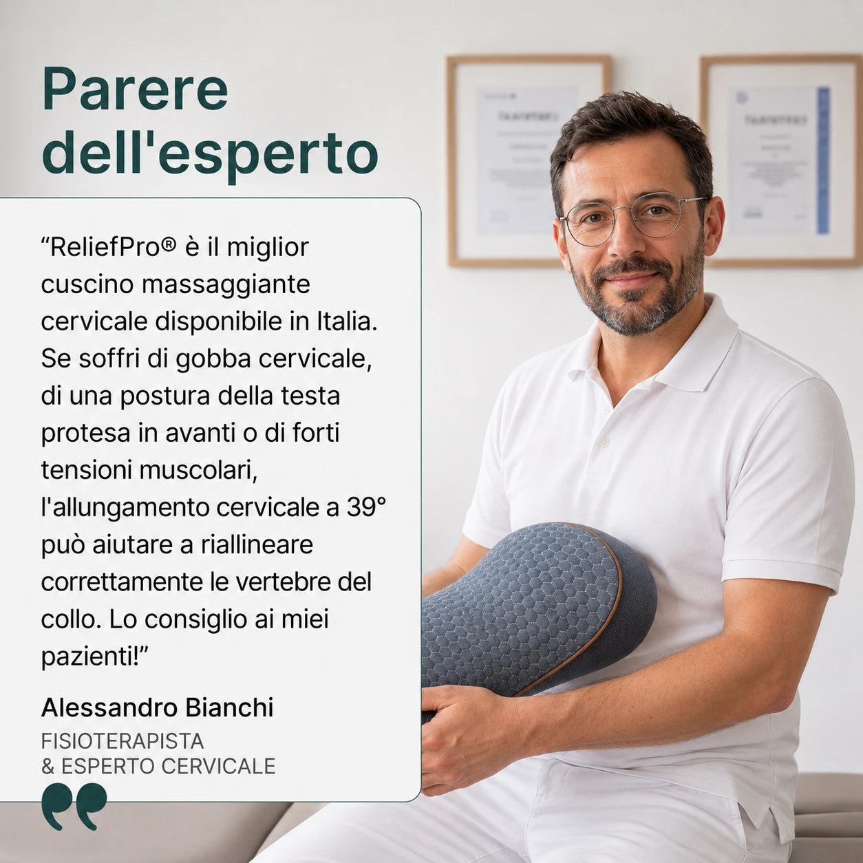 ReliefPro® – Dispositivo per massaggio 3 in 1