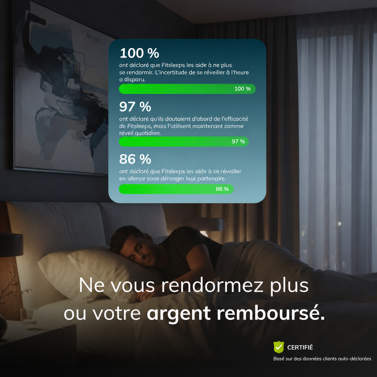 SleepFit - Réveil garanti à 100%