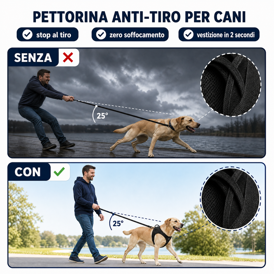 PawEase® – Pettorina anti-tiro per cani — main:us_vs_them