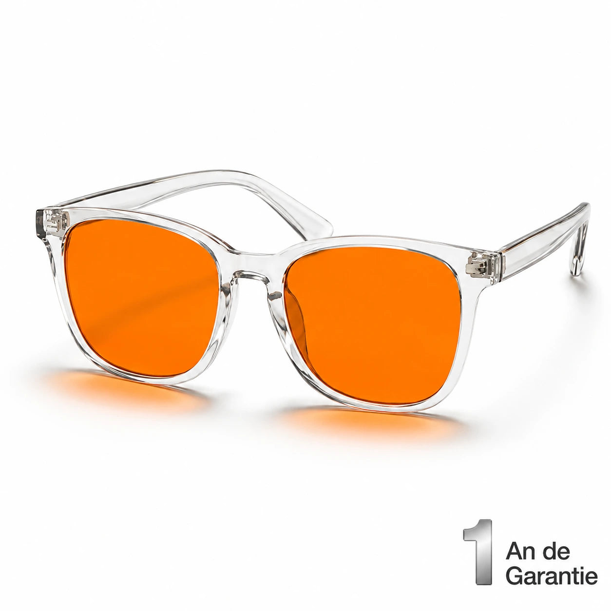 NightFlow™ Lunettes anti-lumière bleue unisexes à verres rouges